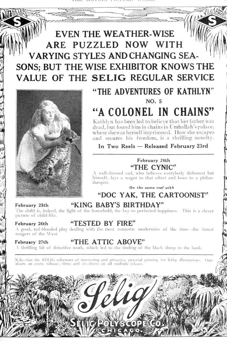 Filmposter: A Colonel in Chains