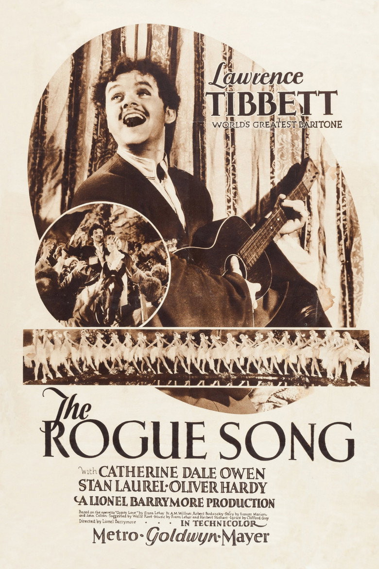 Filmposter: The Rogue Song